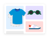 image of shirt, eyeglass and sandals